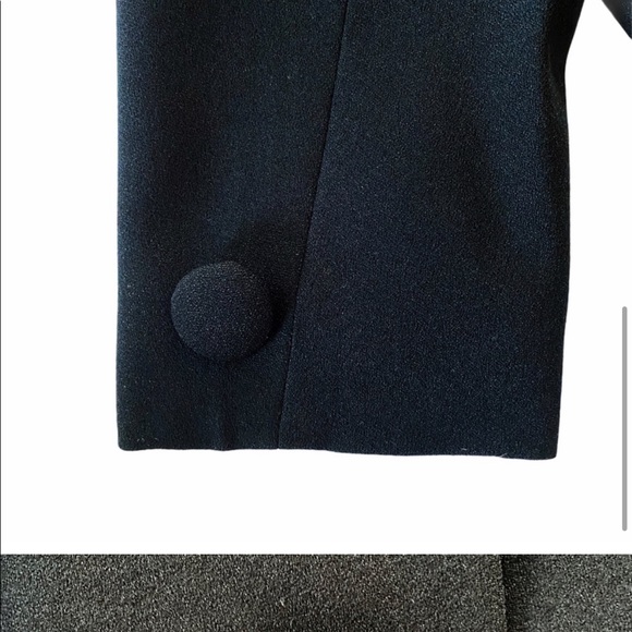Christian Dior Black Wool Blazer SZ 6 - Picture 6 of 8